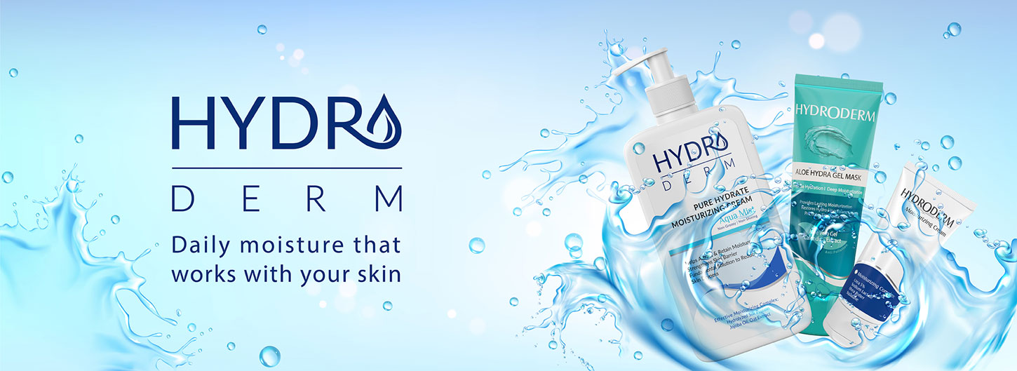 محصولات آبرسان و مرطوب کننده هیدرودرم